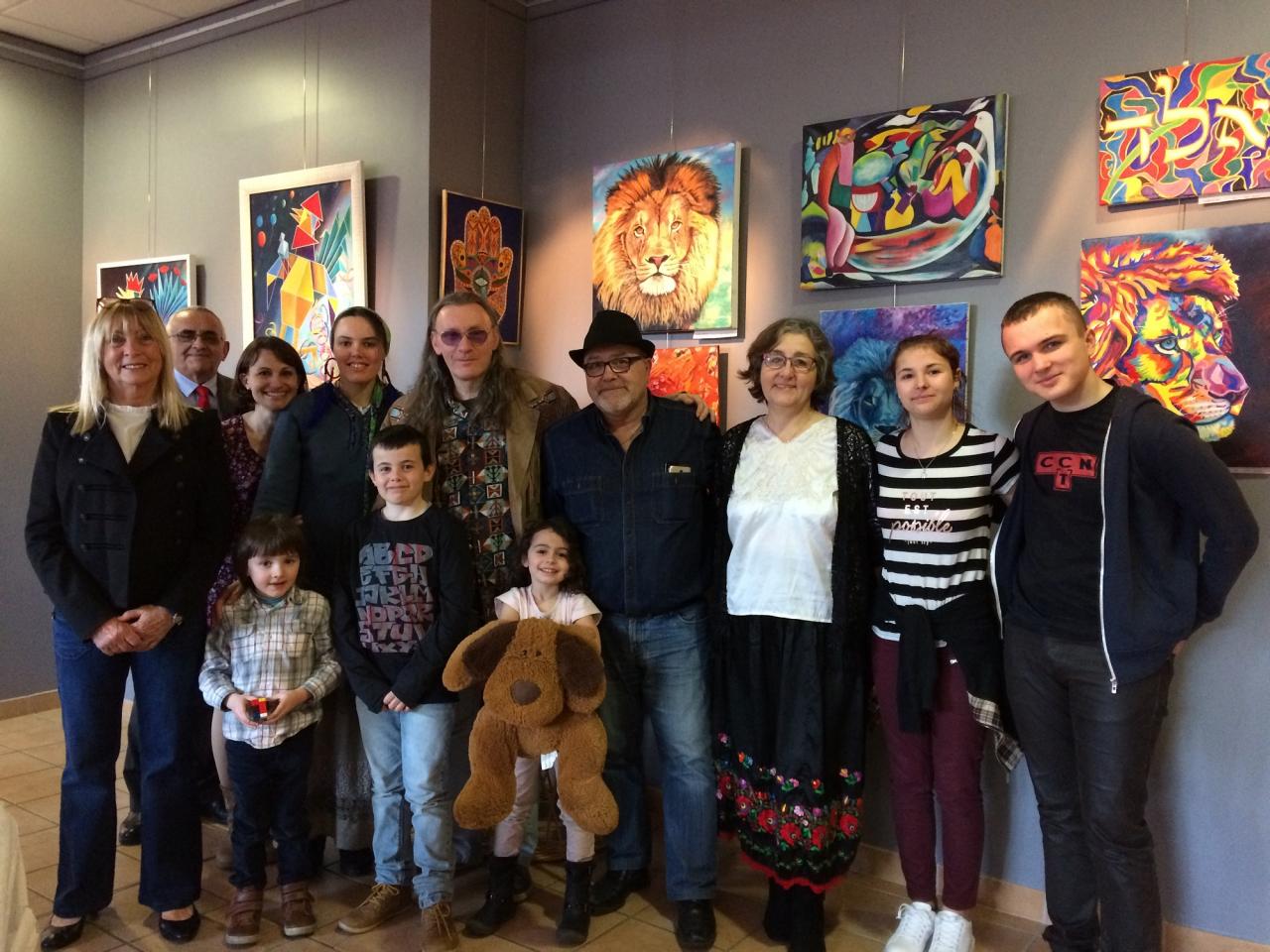 vernissage 18 février 2017 W. E Marceau Lilia Simon