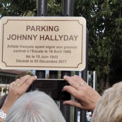 Inauguration parkink johnny hallyday migennes 26 septembre 2020 photo willy et emily marceau